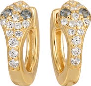 NATIVE GEM Snake Charmer Huggie Hoop Earrings