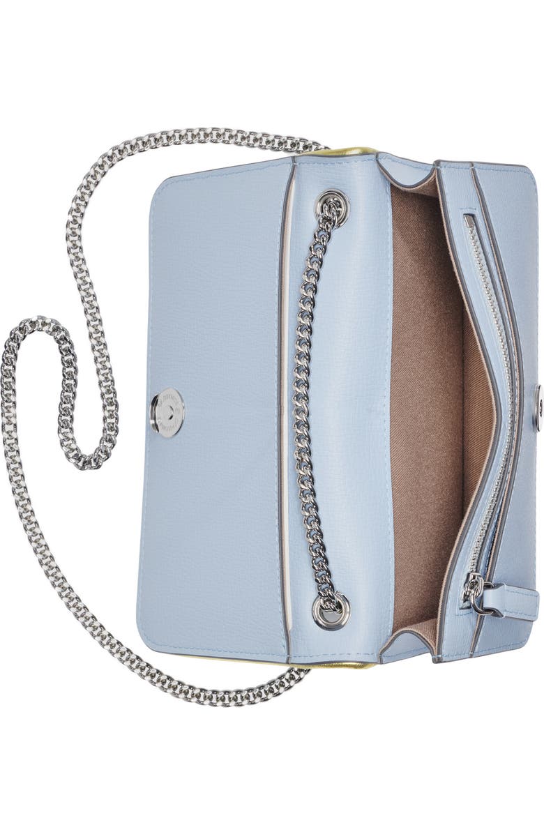 KARL LAGERFELD PARIS Kosette Shoulder Bag, Alternate, color, Baltic Blue