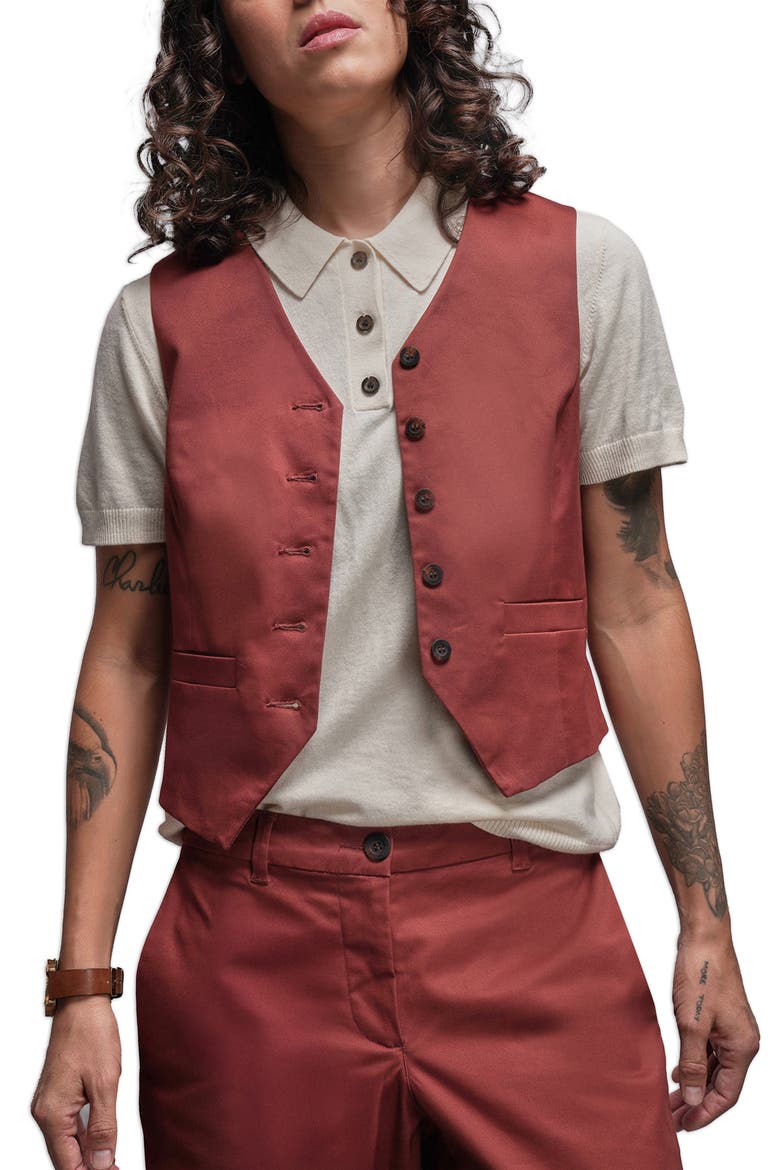 The Essential Vest, Main, color, CINNAMON
