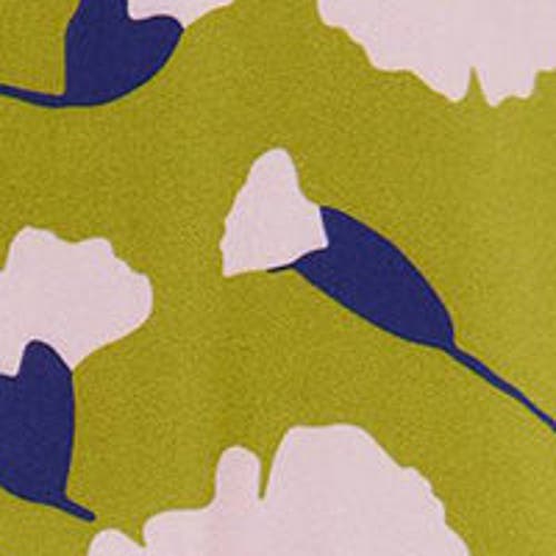 Lily And Lionel London Evie Long Sleeve Print Pajama Set In Green