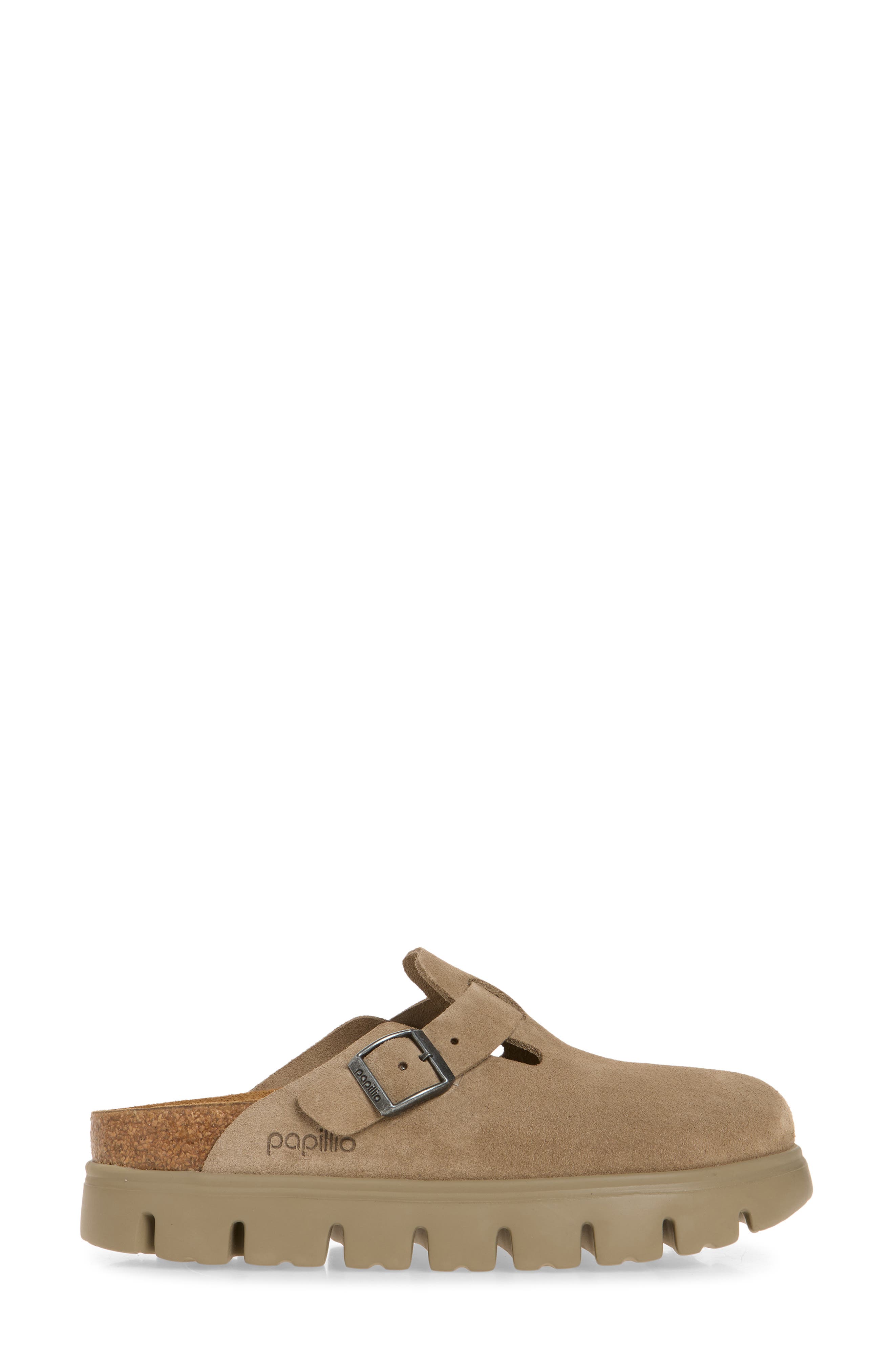 Papillio by Birkenstock Boston Chunky Platform Clog, Alternate, color, TAUPE