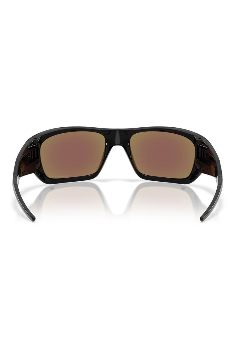 60mm Prizm™ Polarized Rectangular Sunglasses, Alternate, color, SAPPHIRE