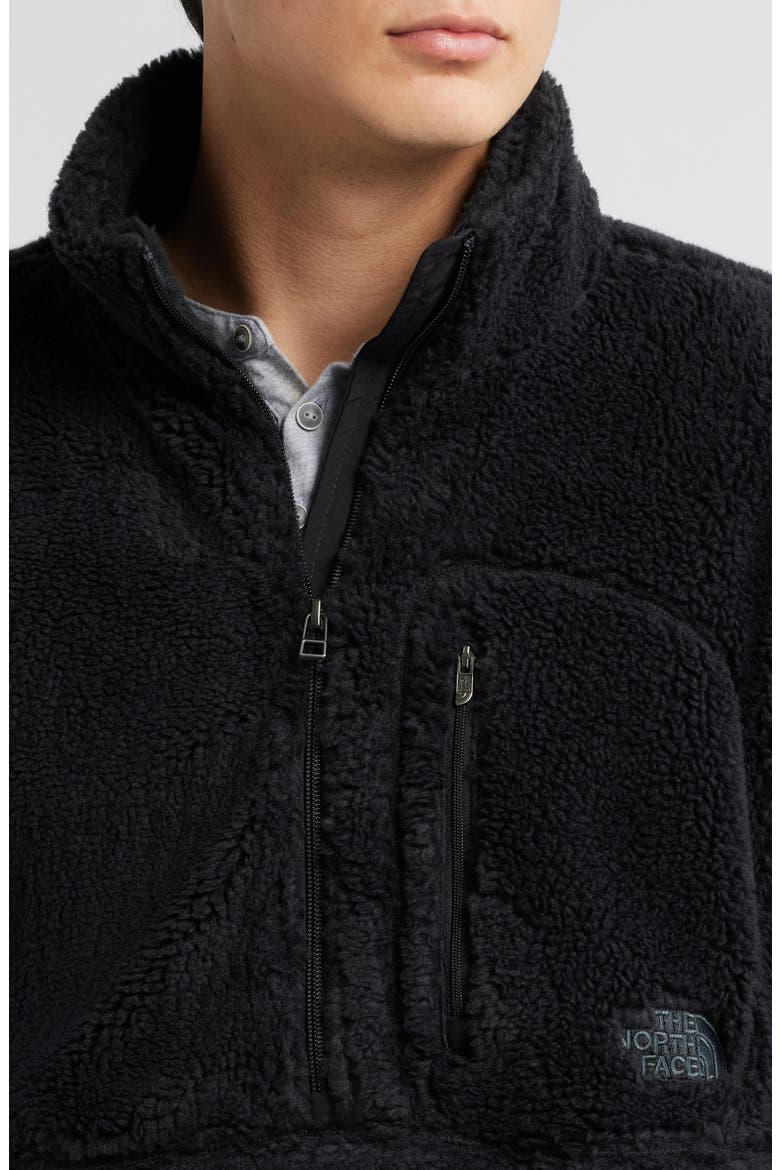 Extreme Pile 2 Fleece Half Zip Pullover, Alternate, color, TNF BLACK