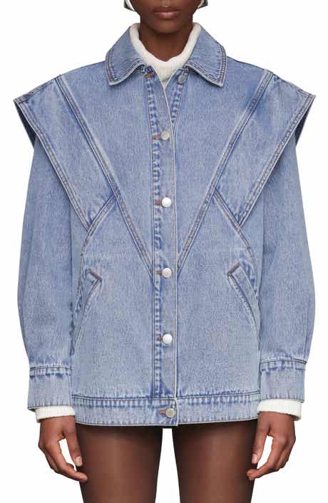 Avec Les Filles Oversize Seamed Jacket
