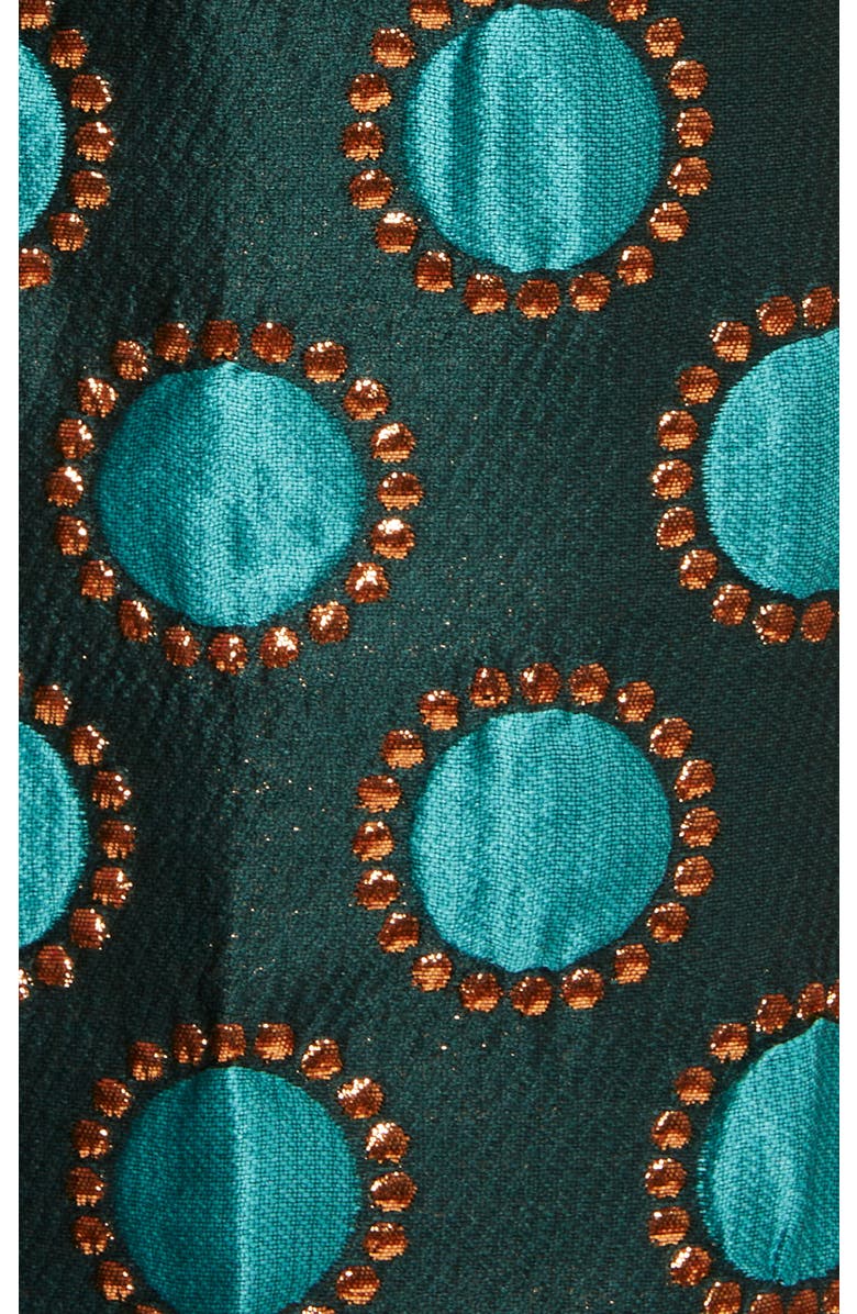 La DoubleJ Hendrix Pants Jacquard Winter Sun Emerald, Alternate, color, Jacquard Winter Sun Emerald