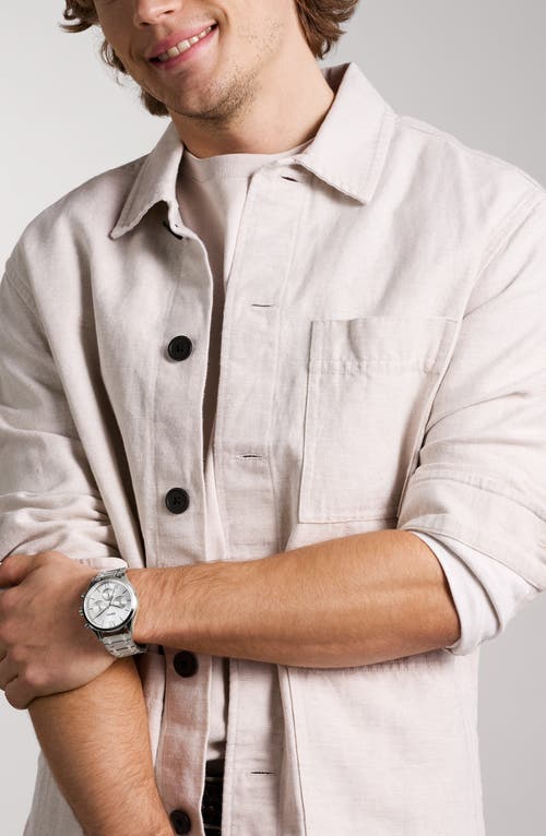 Fossil Fenmore Multifunction Bracelet Watch, 44mm In Metallic