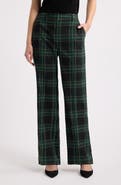 Tahari ASL Plaid Flare Pants