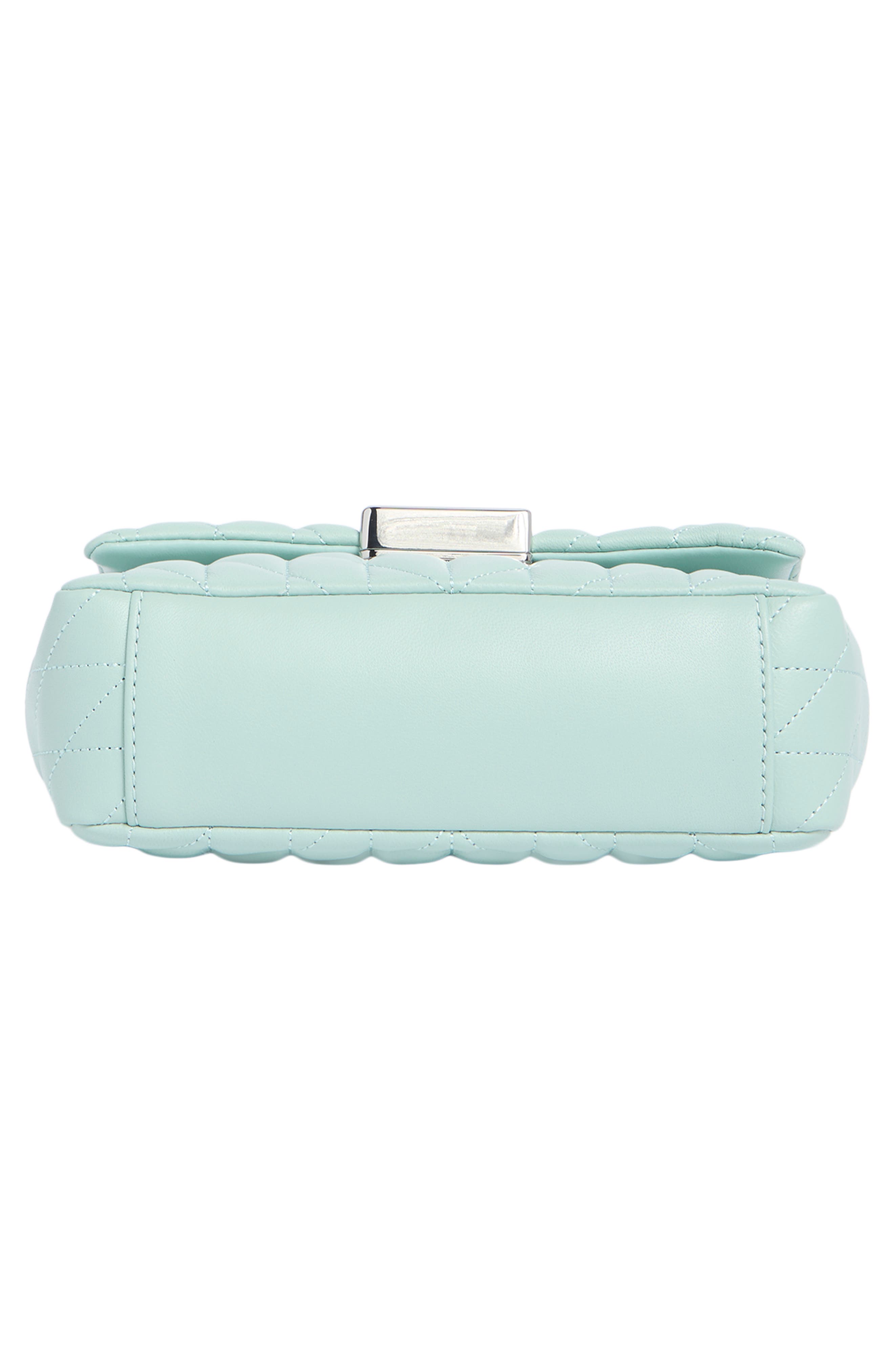 Lafayette Quilted Leather Crossbody Bag, Alternate, color, FRESH MINT