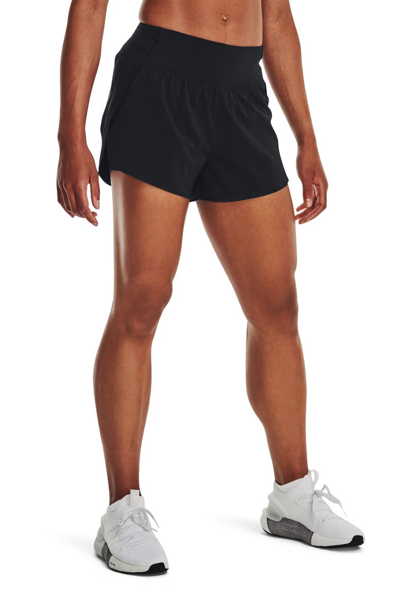 Under Armour Vanish 2-in-1 Athletic Shorts, Main, color, Black / / Black