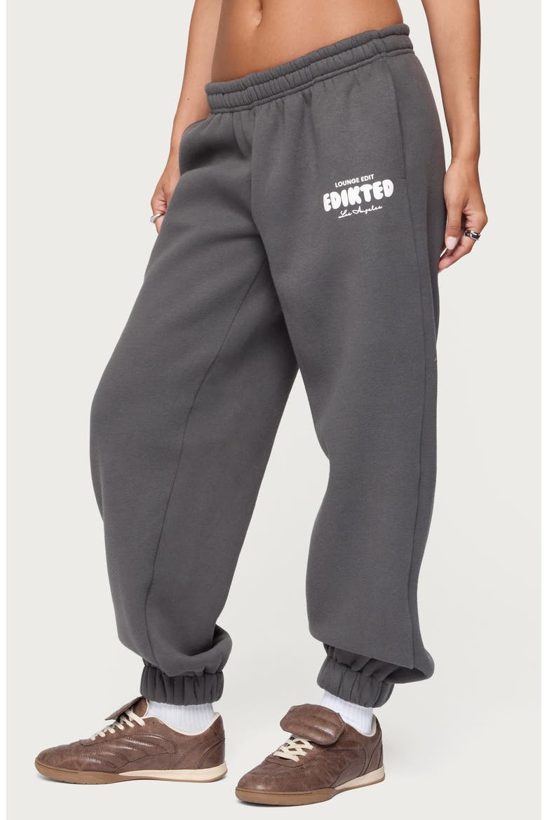 Lounge Edit Sweatpants, Alternate, color, DARK-GRAY