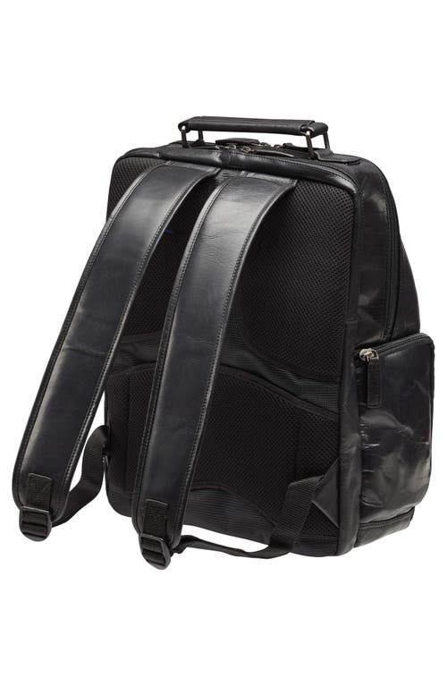 Mancini Buffalo Backpack For 15.6" Laptop In Black