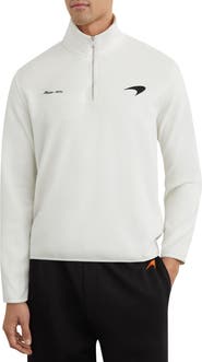 Reiss X McLaren Meros Quarter Zip Pullover