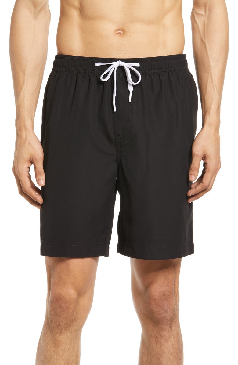 Nordstrom 8-Inch Polyester Classic Swim Trunks, Main, color,