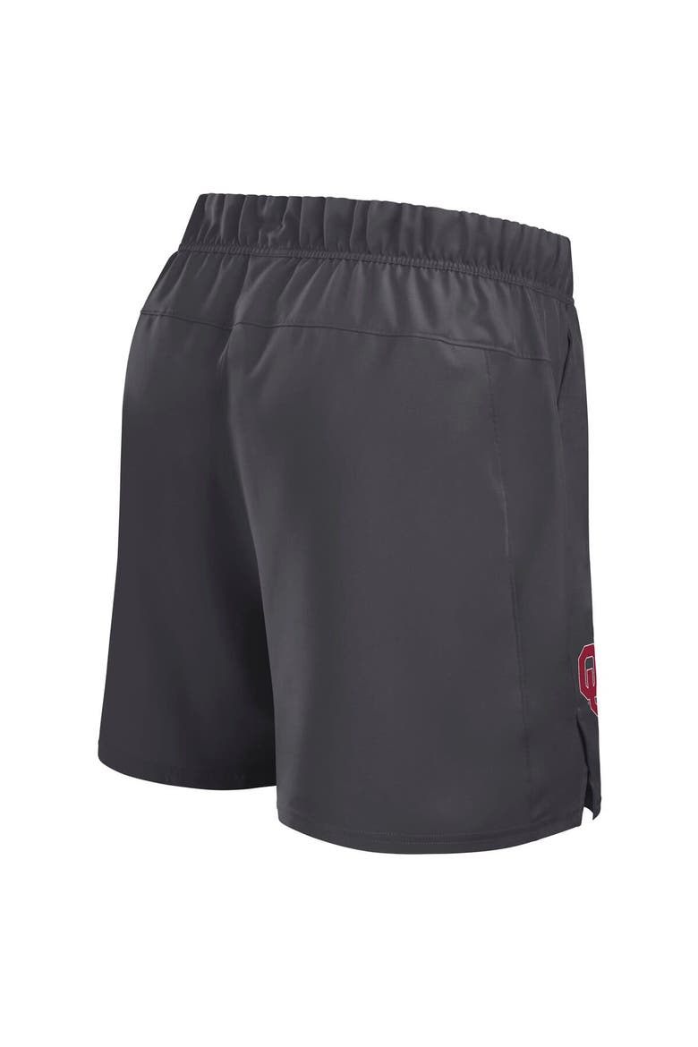 Men's Jordan Brand Gray Oklahoma Sooners Primetime Woven Victory Performance Shorts, Alternate, color, Gray