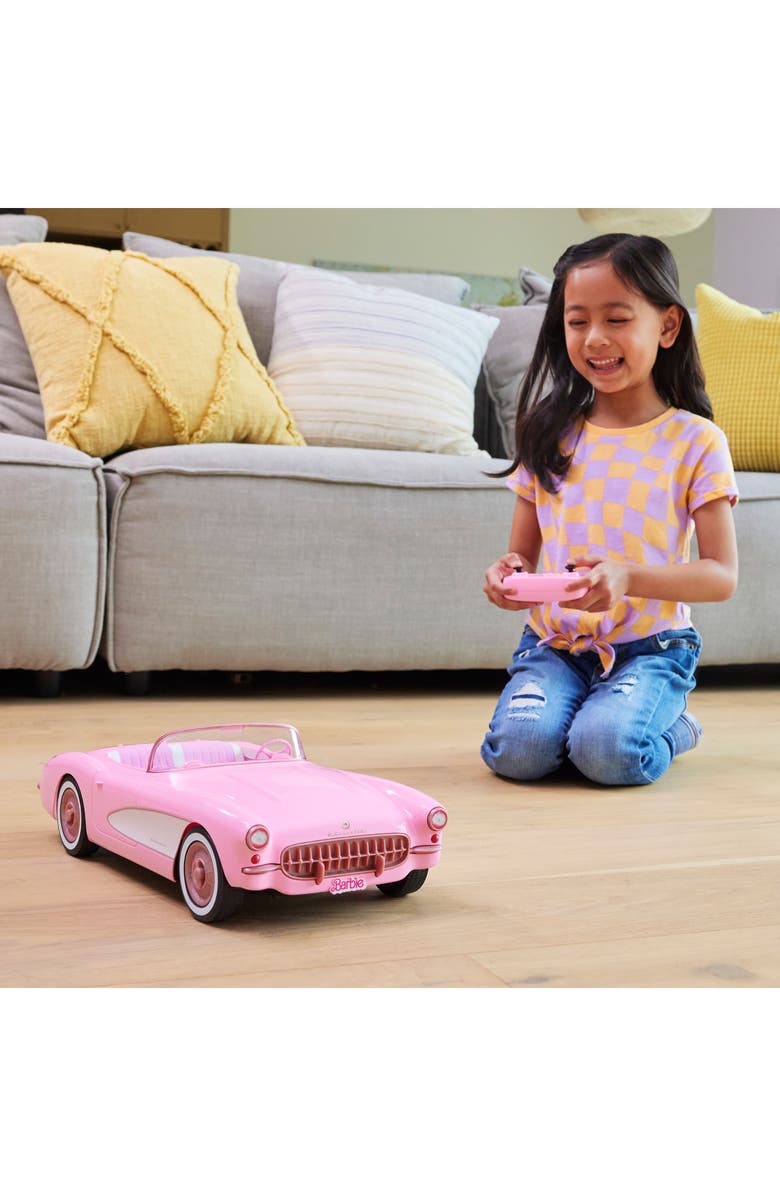 Hot Wheels Remote Control Barbie<sup>®</sup> Corvette<sup>®</sup> Stingray, Alternate, color, Pink