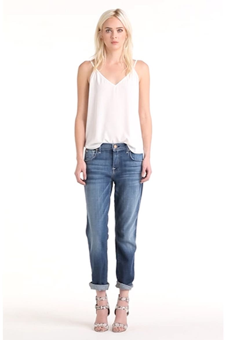 7 For All Mankind® 'Josefina' Relaxed Skinny Jeans, Alternate, color, MEDIUM BROKEN TWILL