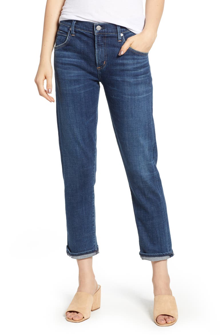 Emerson Slim Boyfriend Jeans video