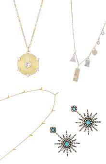 4-Piece Mixed Necklace & Earrings Set