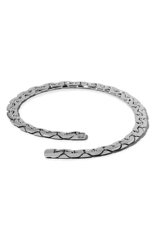 Jennifer Fisher Tribeca Chain-link Necklace In Silver