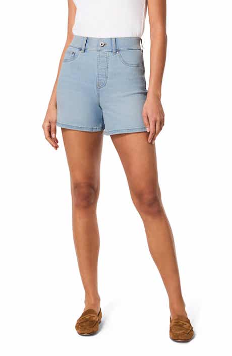 SPANX® Pull-On High Waist Denim Shorts