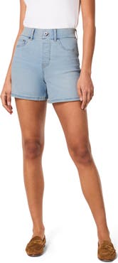 SPANX® Pull-On High Waist Denim Shorts