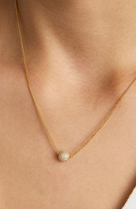 Giselle Pavé Pendant Necklace