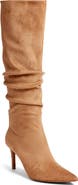 Open Edit Ariana Pointed Toe Knee High Boot