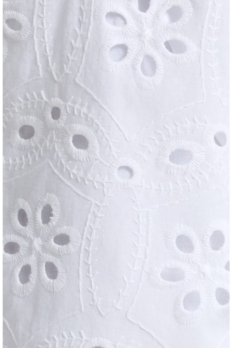 Watts Eyelet Cover-Up Shorts, Alternate, color, WHITE
