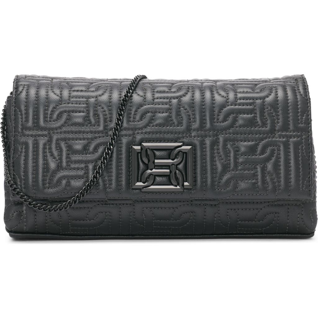 Dkny Delanie Clutch In Blk/black