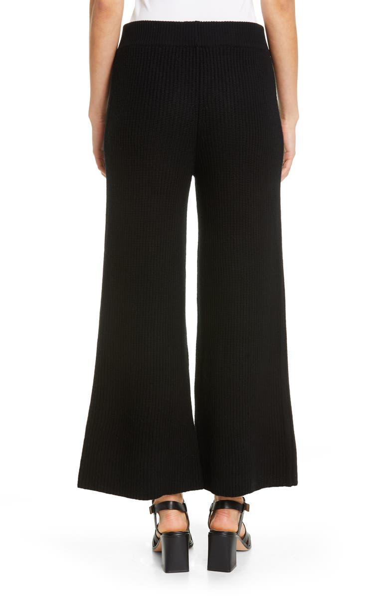 La Ligne Ribbed Cashmere Pants, Alternate, color, 