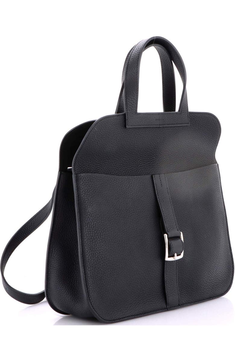 Pre-Owned Hermes Halzan Bag Clemence 31, Alternate, color, Noir