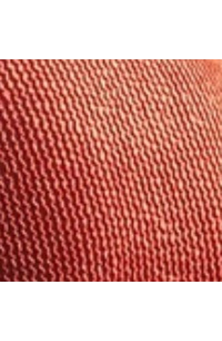 FASHION-SZN CURVE Curve Trim Detail Crinkle Swimsuit, Alternate, color, Brown