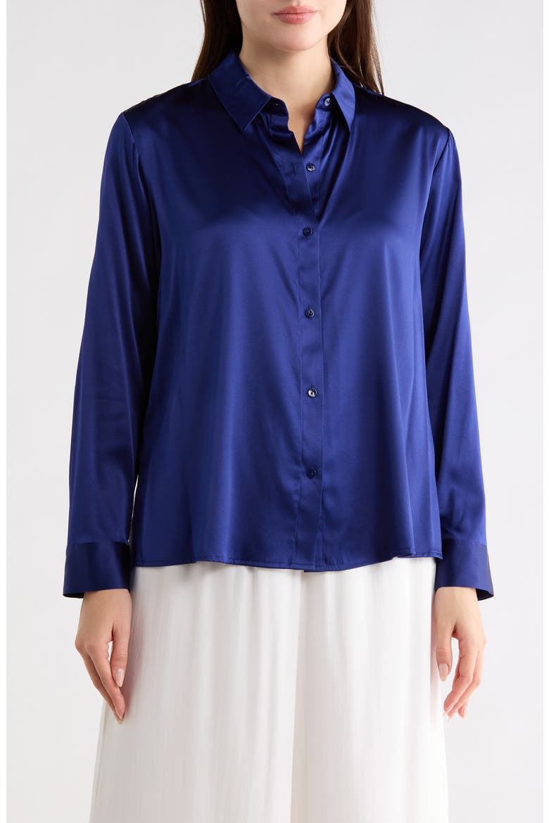 Classic Fit Button-Up Shirt, Main, color, INFINITY