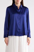 Eileen Fisher Classic Fit Button-Up Shirt