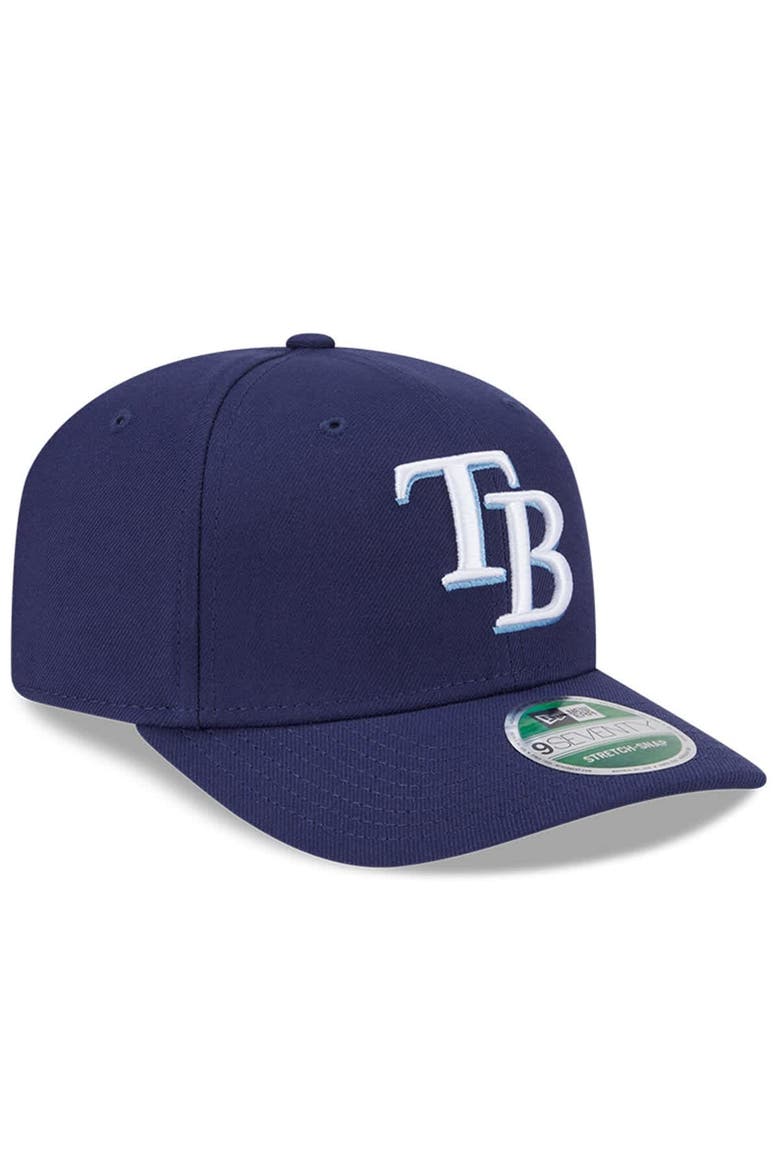 Men's New Era  Navy Tampa Bay Rays Player Replica 9SEVENTY Adjustable Hat, Alternate, color, Navy