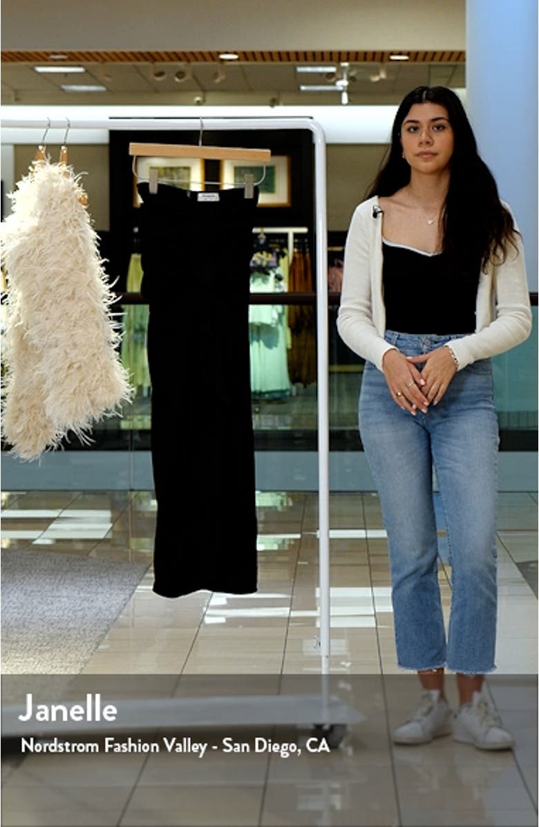 Arla Draped Stretch Silk Maxi Skirt, sales video thumbnail