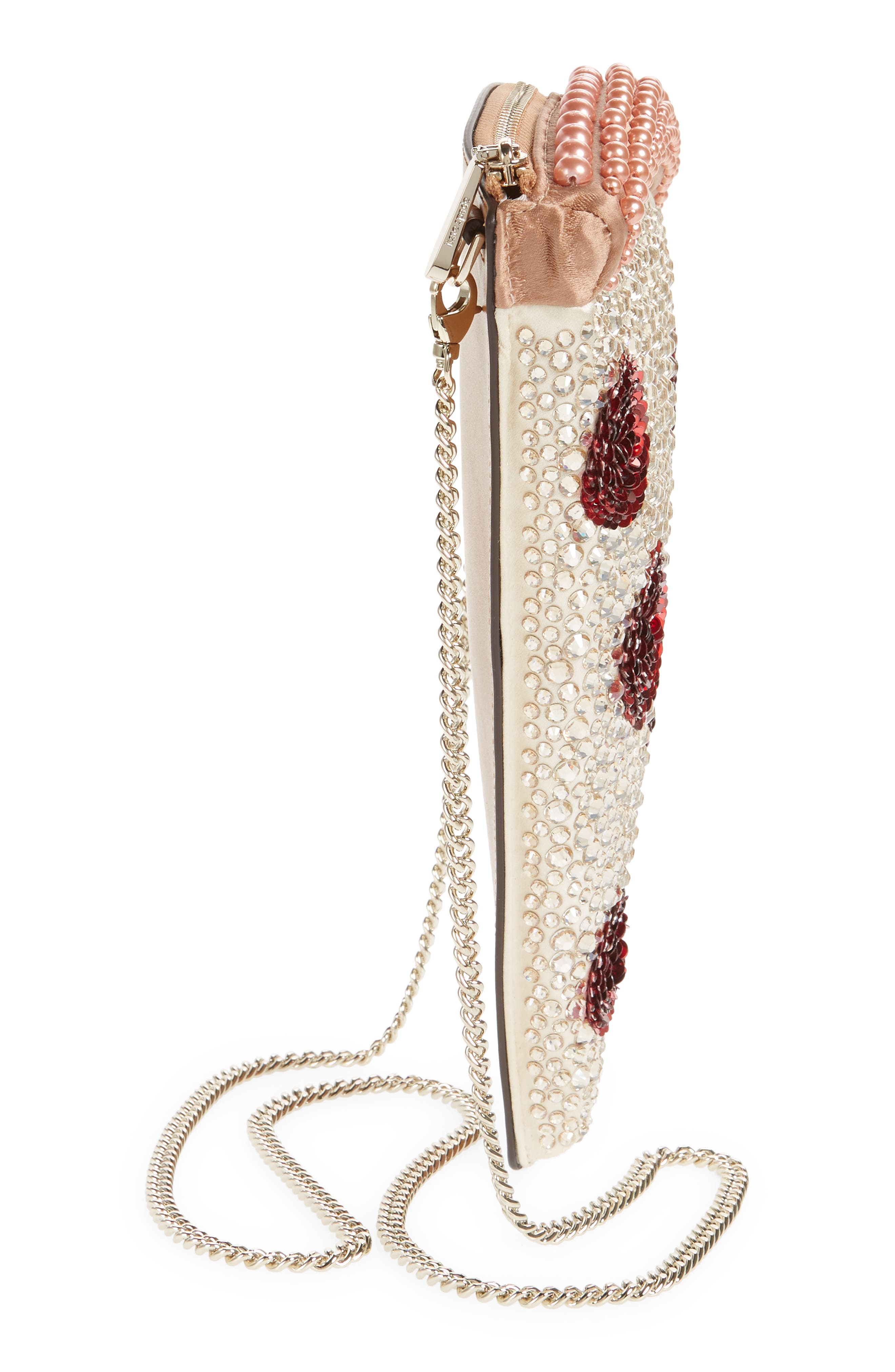 Kate Spade New York slice 3d pizza crossbody bag, Alternate, color, 