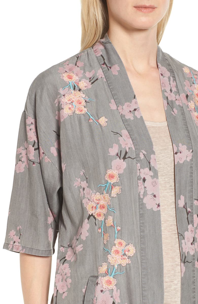 Billy T Cherry Blossom Kimono, Alternate, color, 