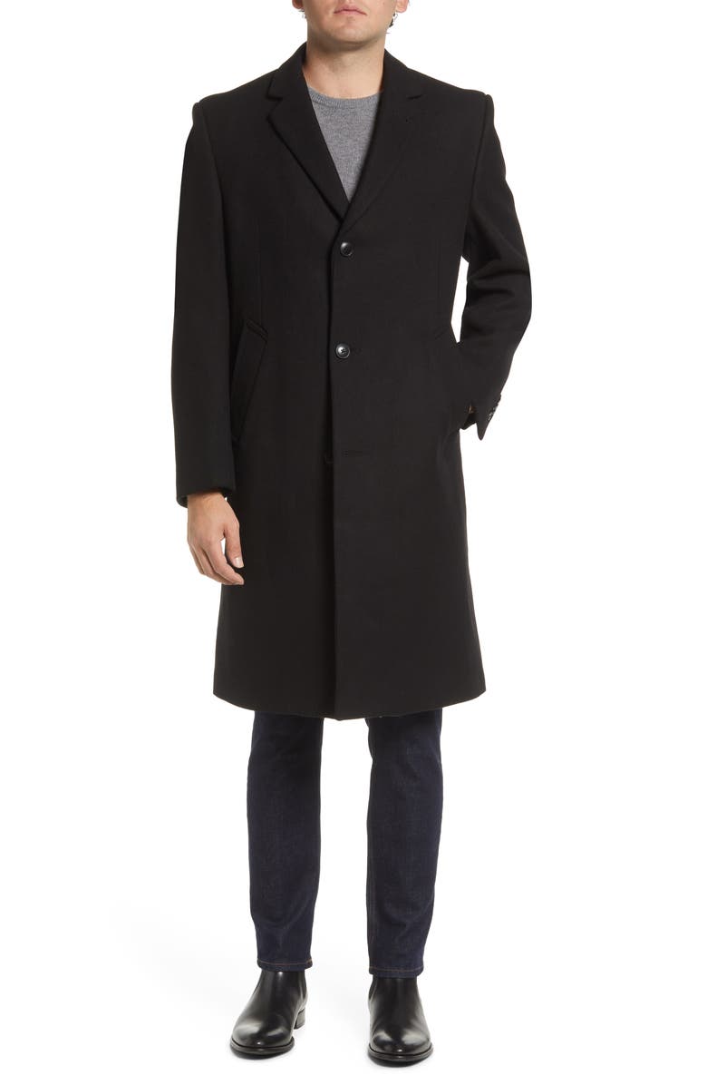 DANIEL HECHTER Simon Wool Blend Topcoat, Alternate, color,