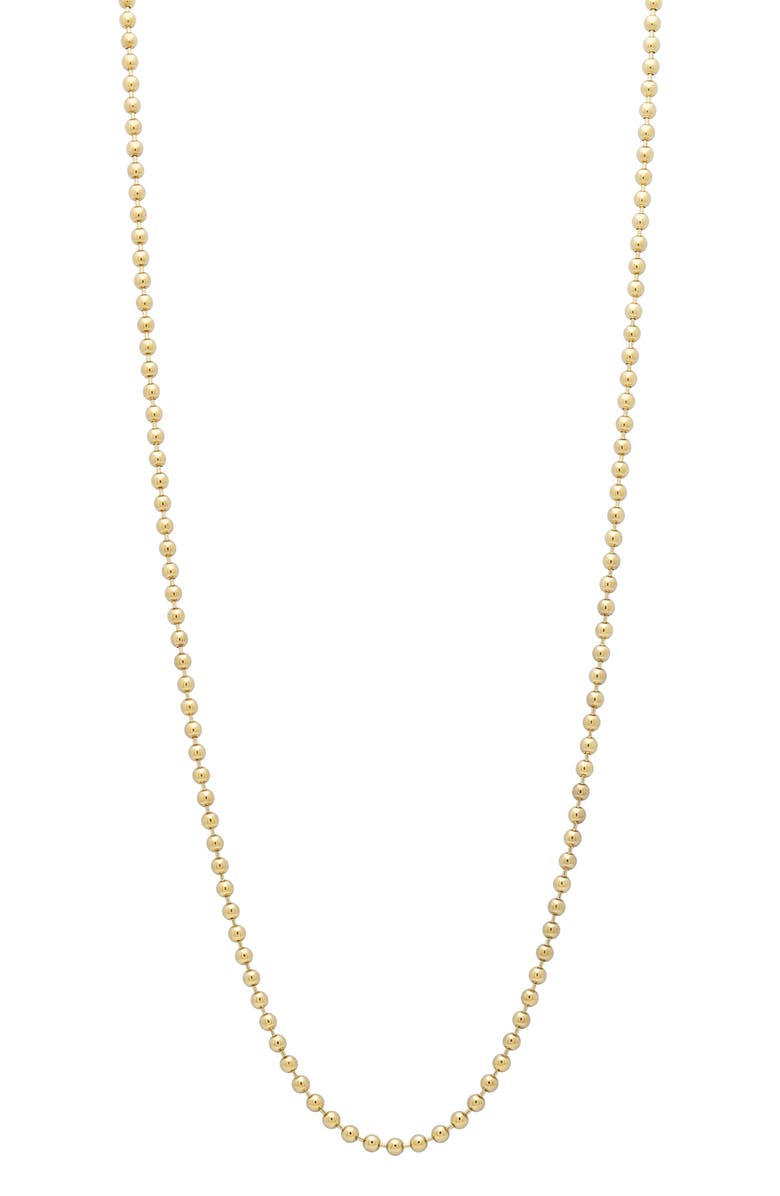 Stephanie Windsor Ball Chain Necklace, Main, color, 