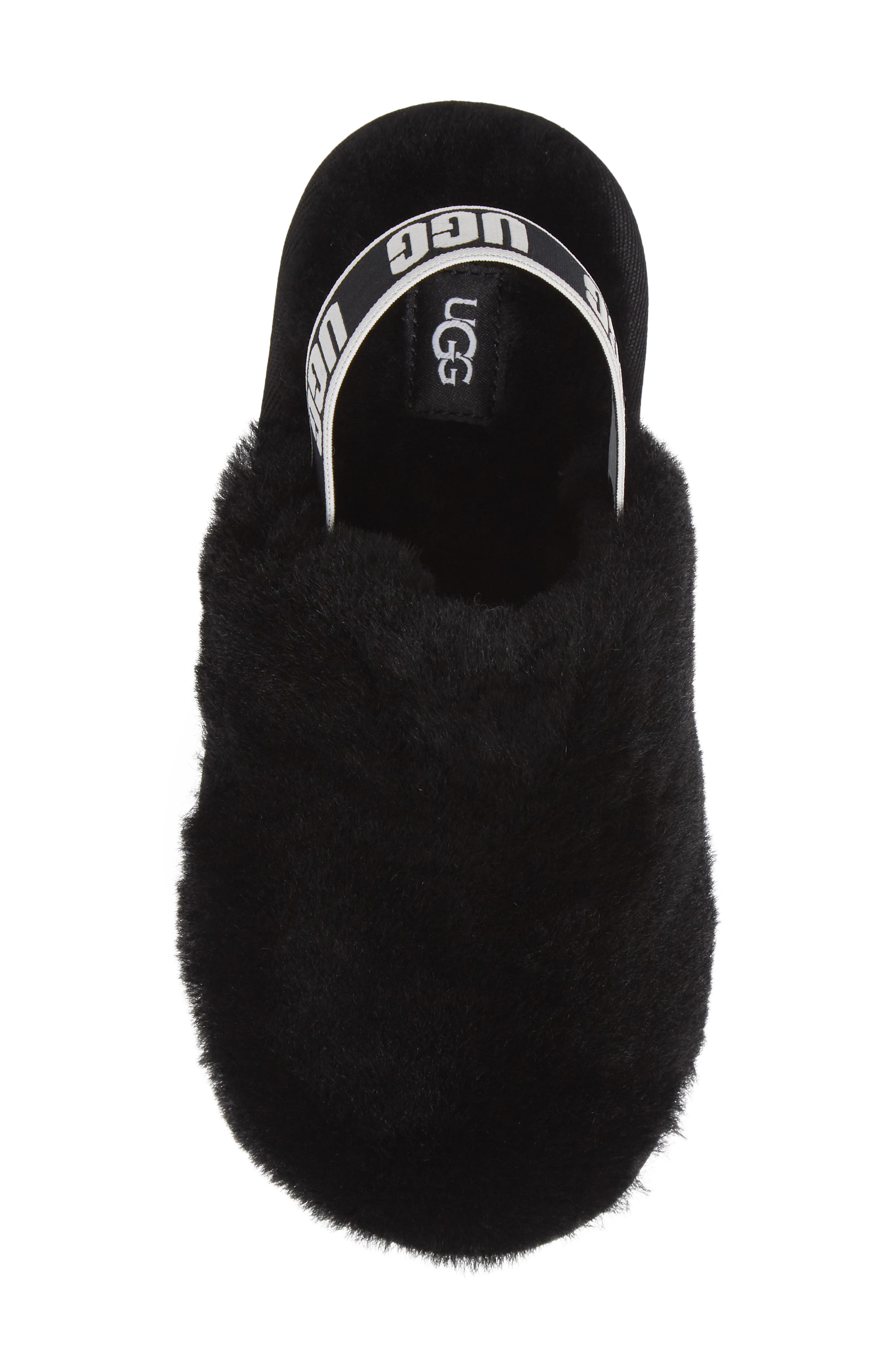 UGG<sup>®</sup> Fluff Yeah Genuine Shearling Clog, Alternate, color, 