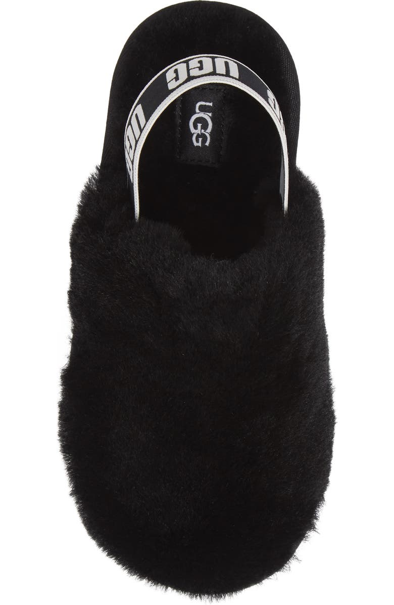 UGG<sup>®</sup> Fluff Yeah Genuine Shearling Clog, Alternate, color,