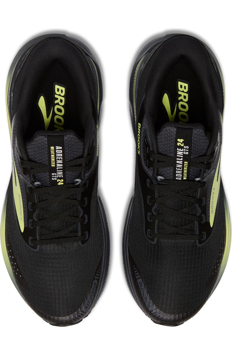 Brooks Adrenaline GTS 24 Waterproof Running Shoe, Alternate, color,