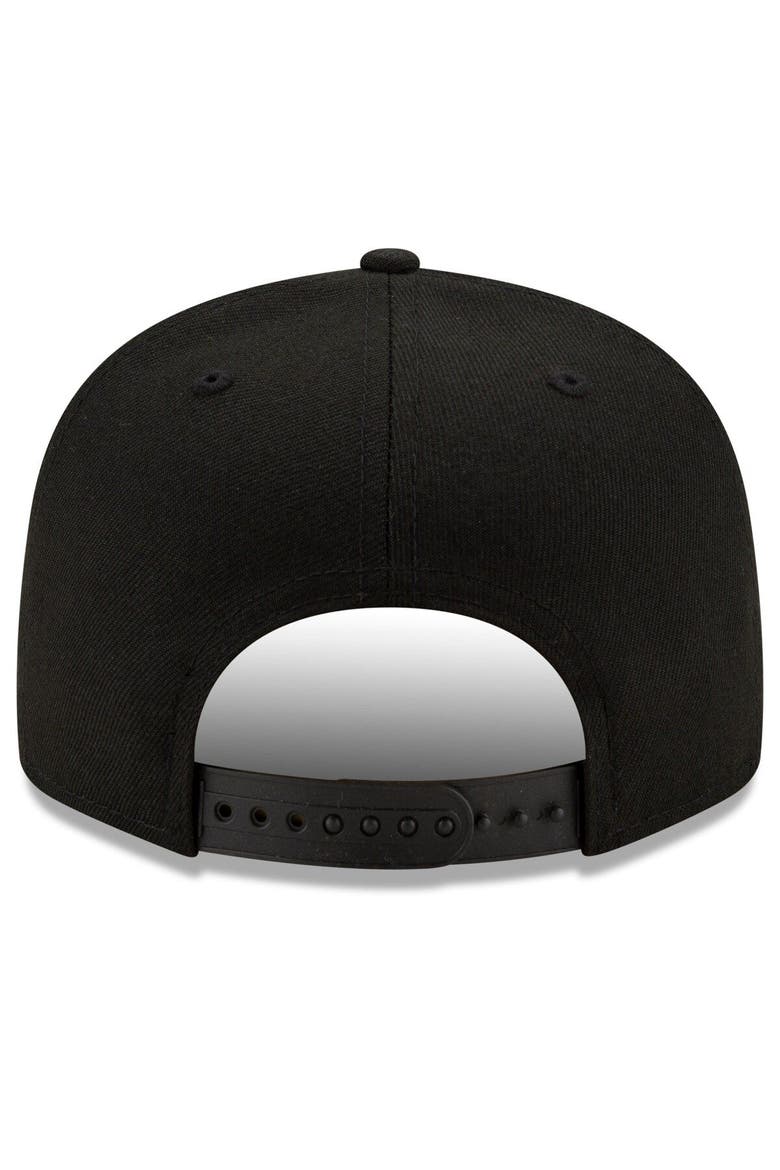 Men's New Era Black Chicago White Sox 2021 City Connect 9FIFTY Snapback Adjustable Hat, Alternate, color, Black