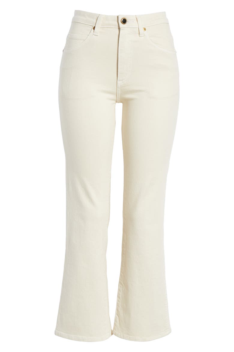 Vivian Bootcut Jeans, Alternate, color, DENIM IVORY
