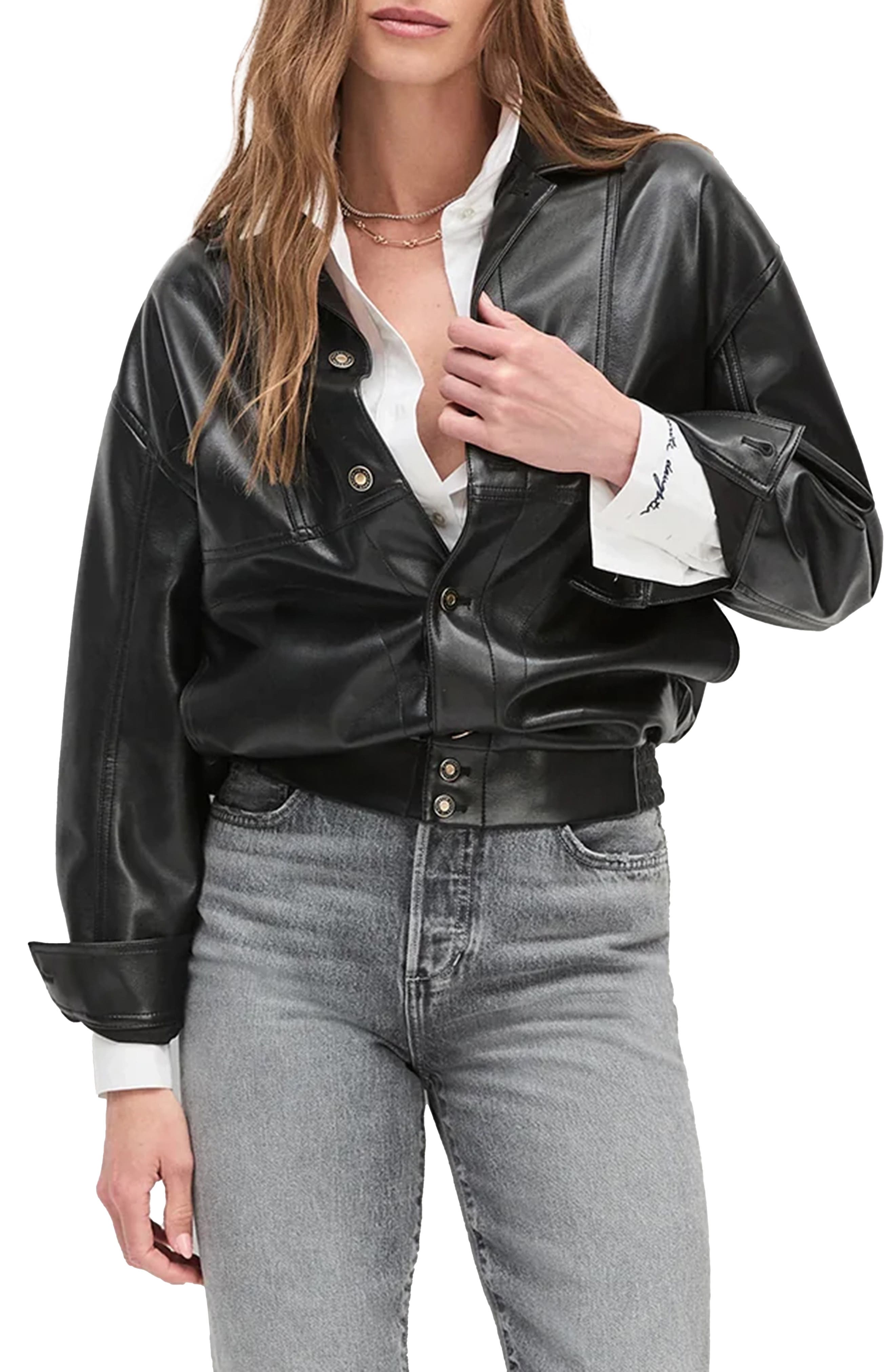 Favorite Daughter The Beacon Faux Leather Jacket