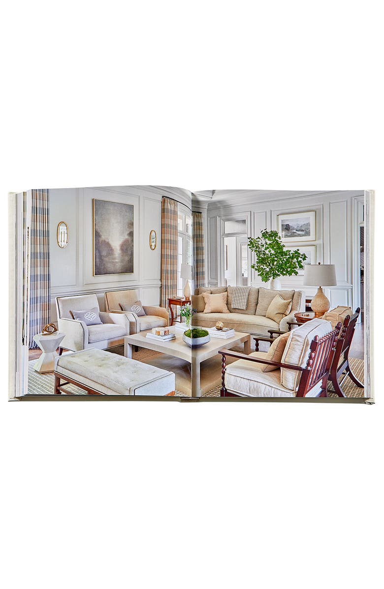 Graphic Image The Principles of Pretty Rooms Leather Coffee Table Book, Alternate, color, Ivory