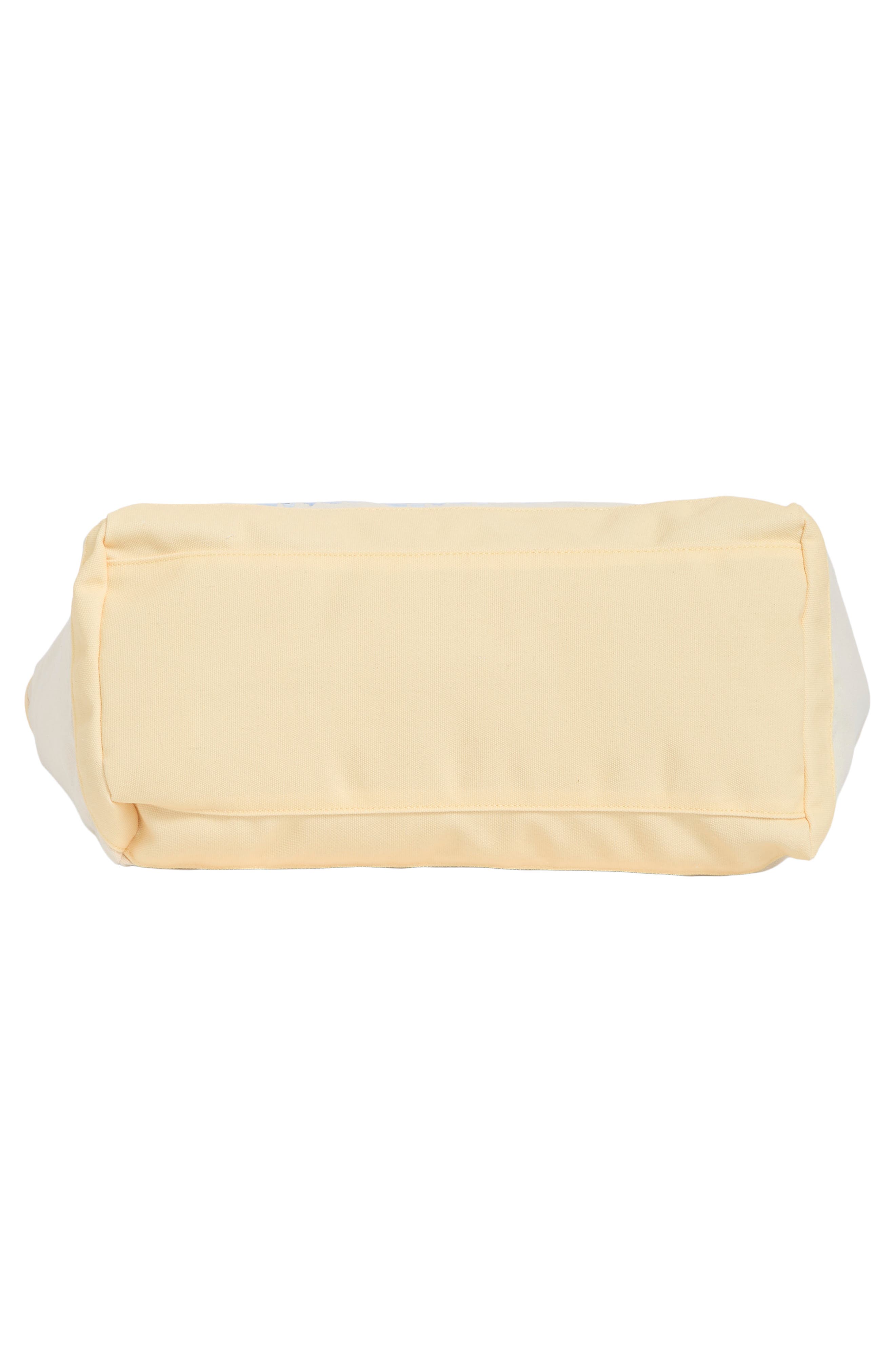 Madden Girl Lemon Graphic Canvas Tote, Alternate, color, Natural/ Banana