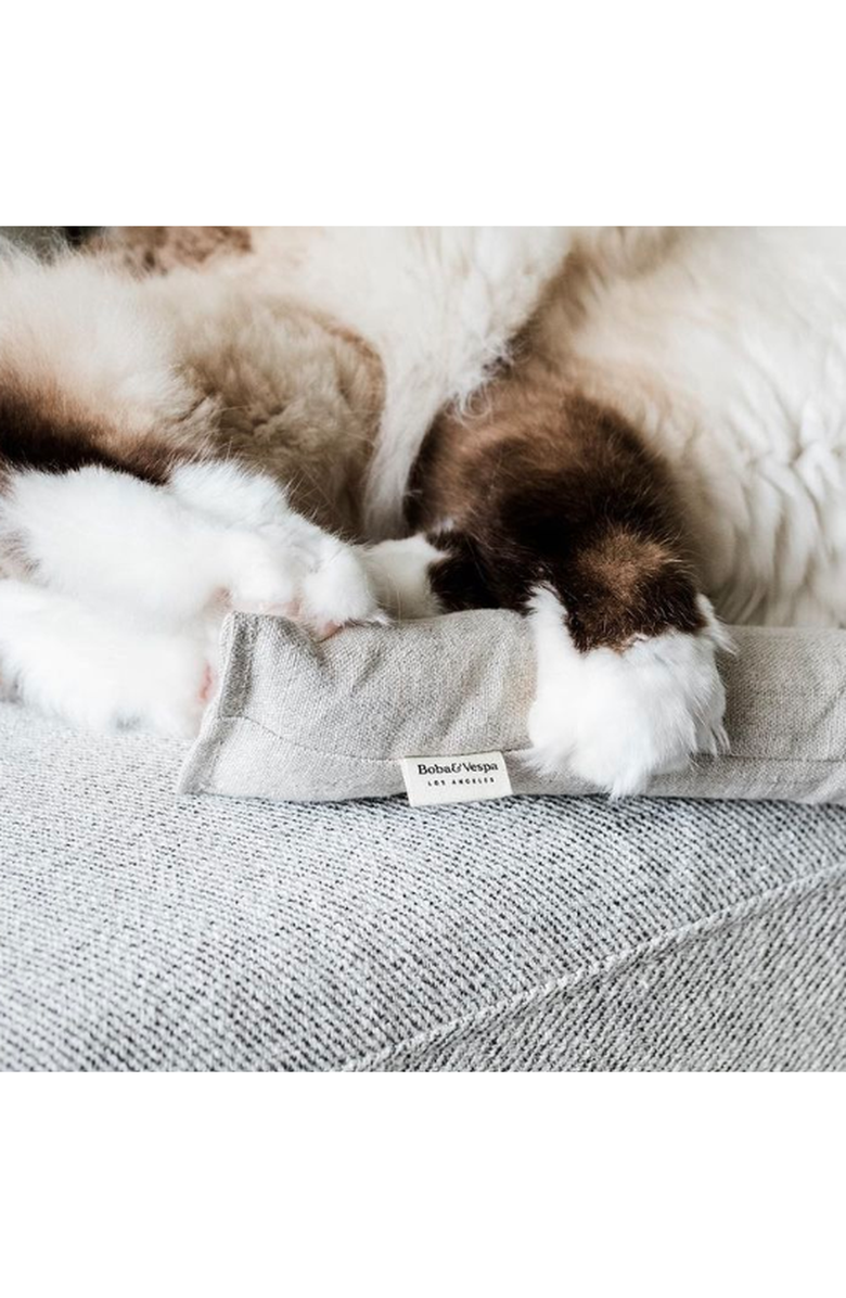 The Kind Pet Cat Kicker Toy for Bunny Kicks with Organic Catnip, Alternate, color, Natural Beige