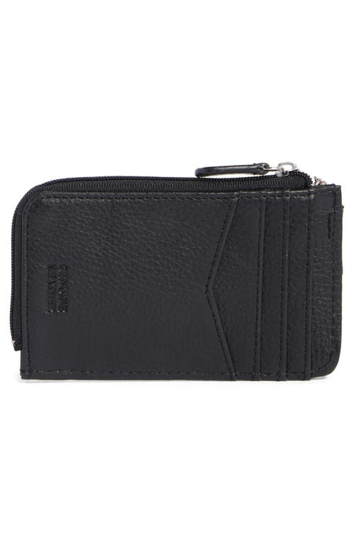 Mundi Small Leather Goods Penny Chain Wallet In Black
